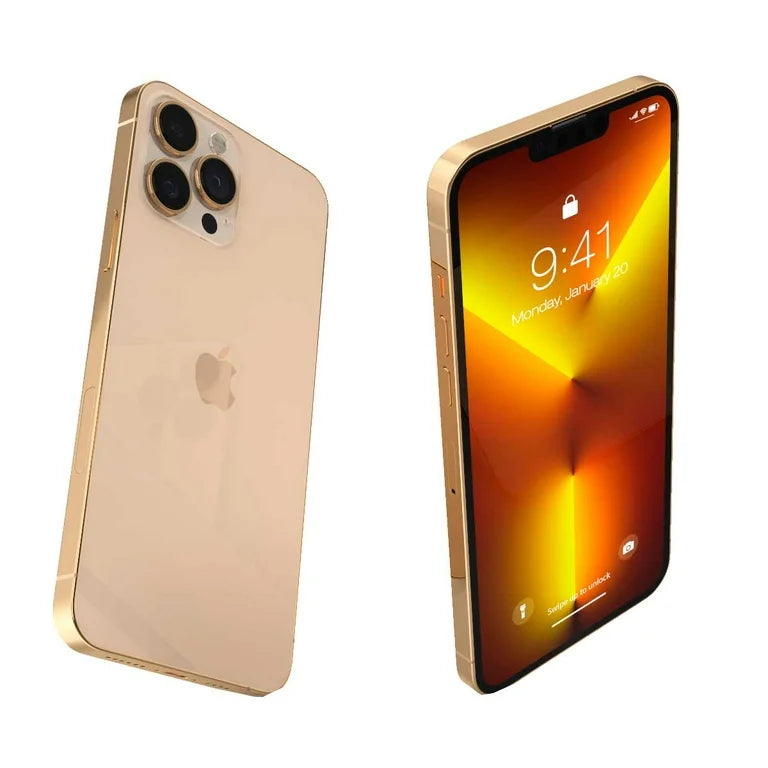 Celular reacondicionado Apple iPhone 13 Pro Max 128 GB Dorado Grado A e-sim