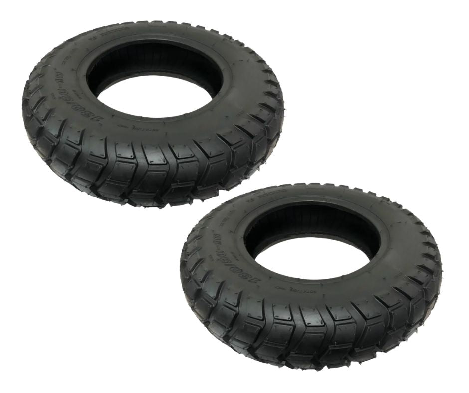 Llanta para Moto 130/90-10 75P 6PR PLWA498 TL Paquete de 2