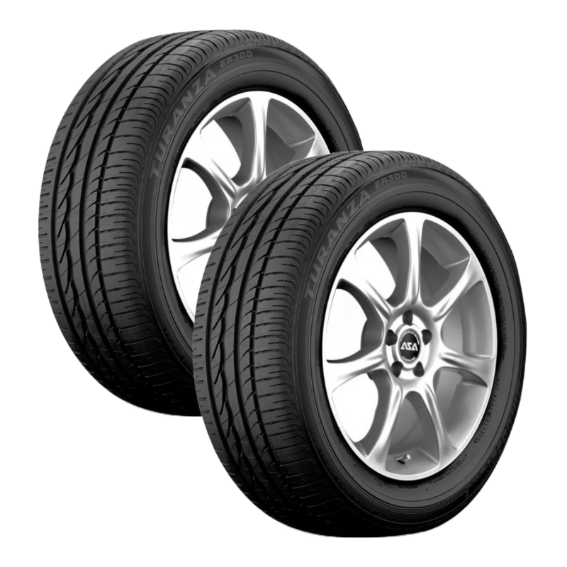 Llantas 205/55 R16 BRIDGESTONE TURANZA ER300 91V Paquete de 2