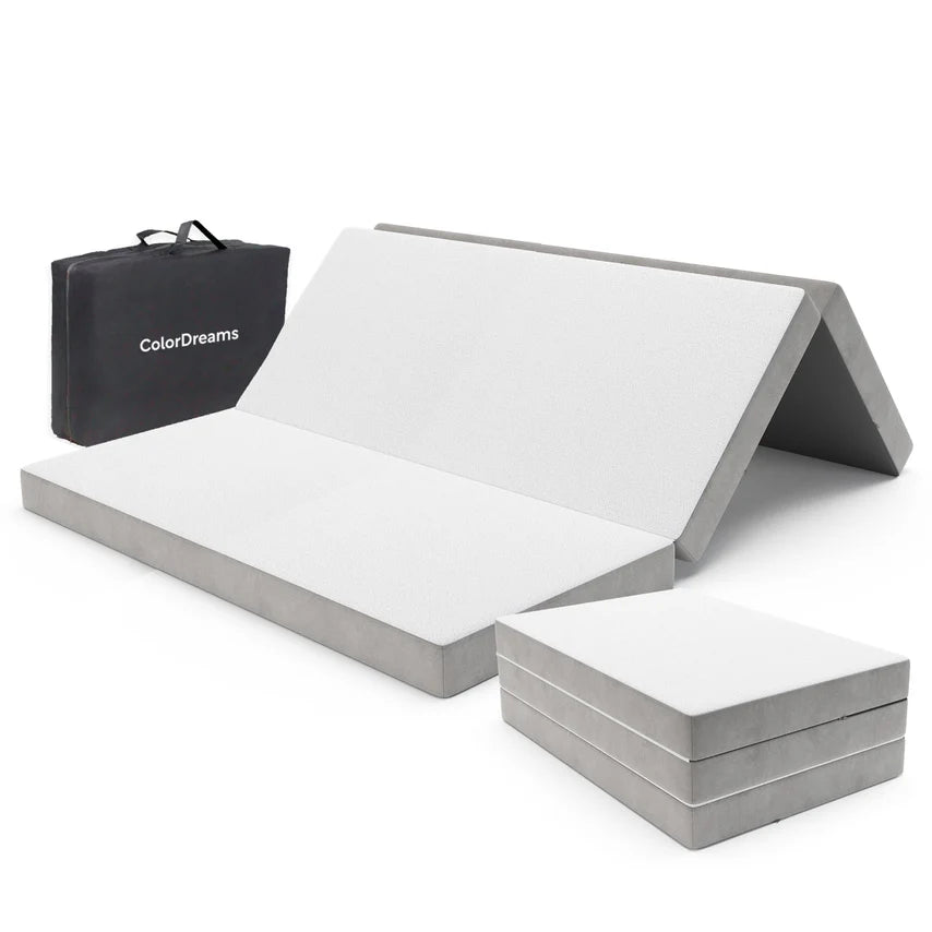 Colchón Matrimonial 135 cm Colchoneta Plegable Con Maleta Colordream