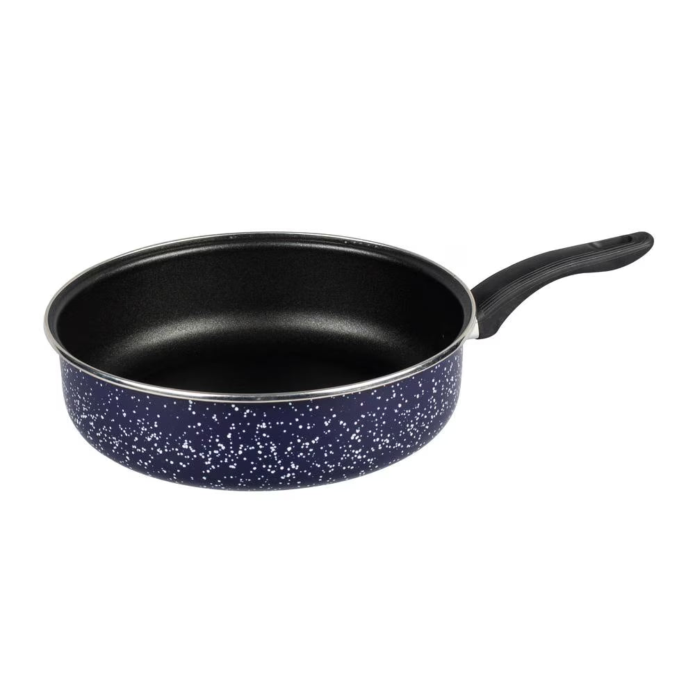 Batería de Cocina Ekco 28855 de Acero Esmaltado Antiadherente, 12 Piezas, Azul