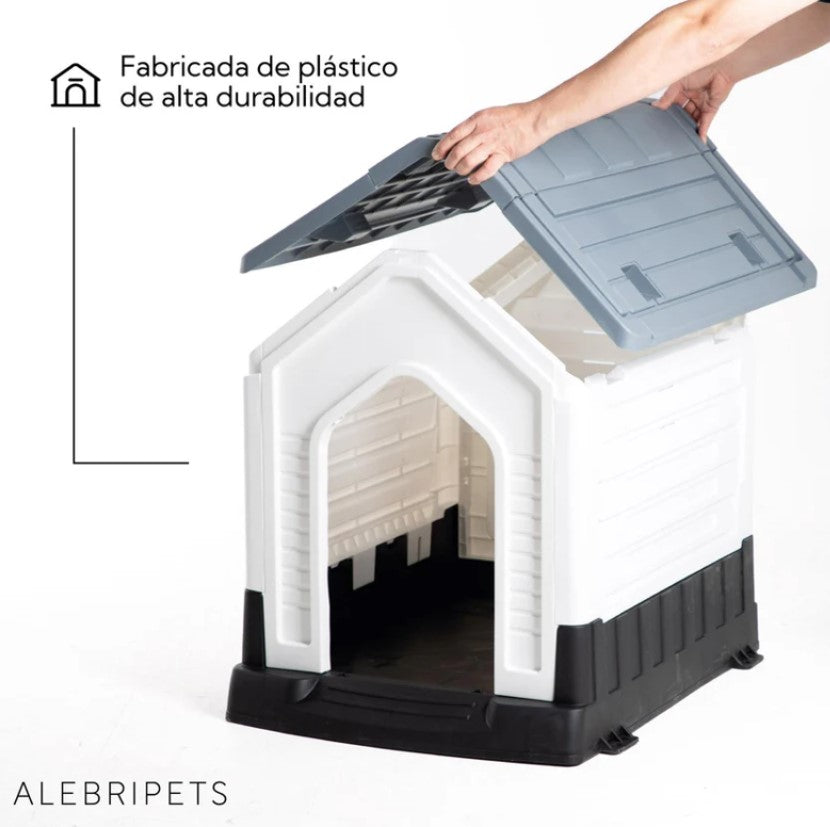 Casa Para Perro Raza Mediana 66 x 52 x 66 cm Térmica Plástico ALEBRIPETS