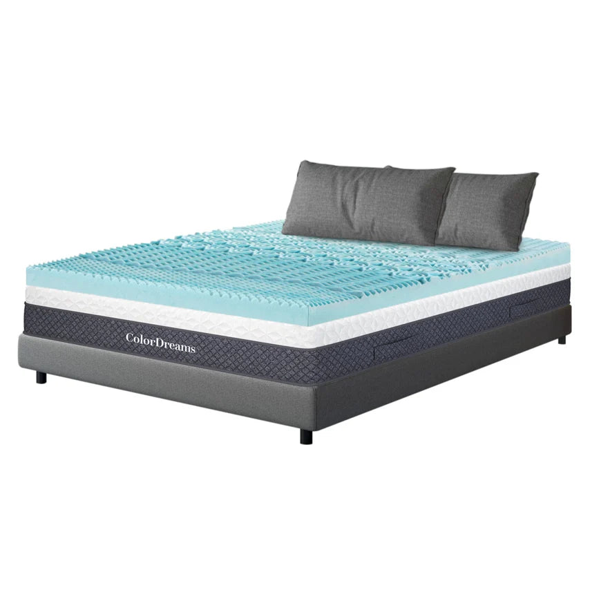 Colchoneta Matrimonial Espuma Alta Densidad Hipoalergenica Colordream
