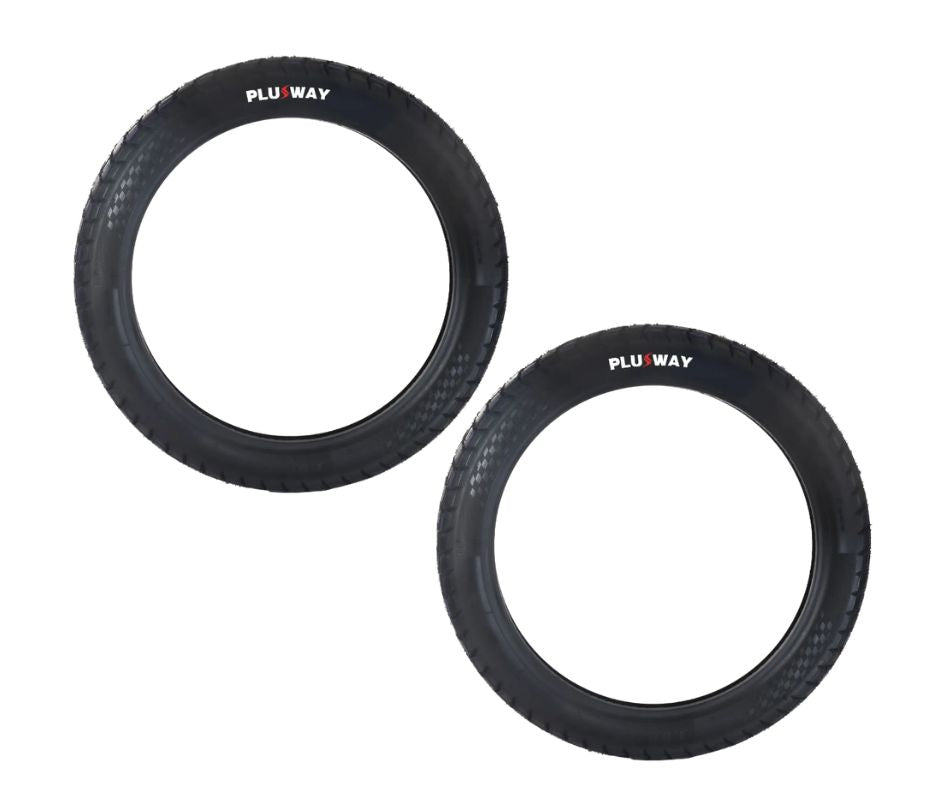 Llanta para Moto 3.00-17 PLUSWAY 53P 8PR PLWA453 TL Paquete de 2