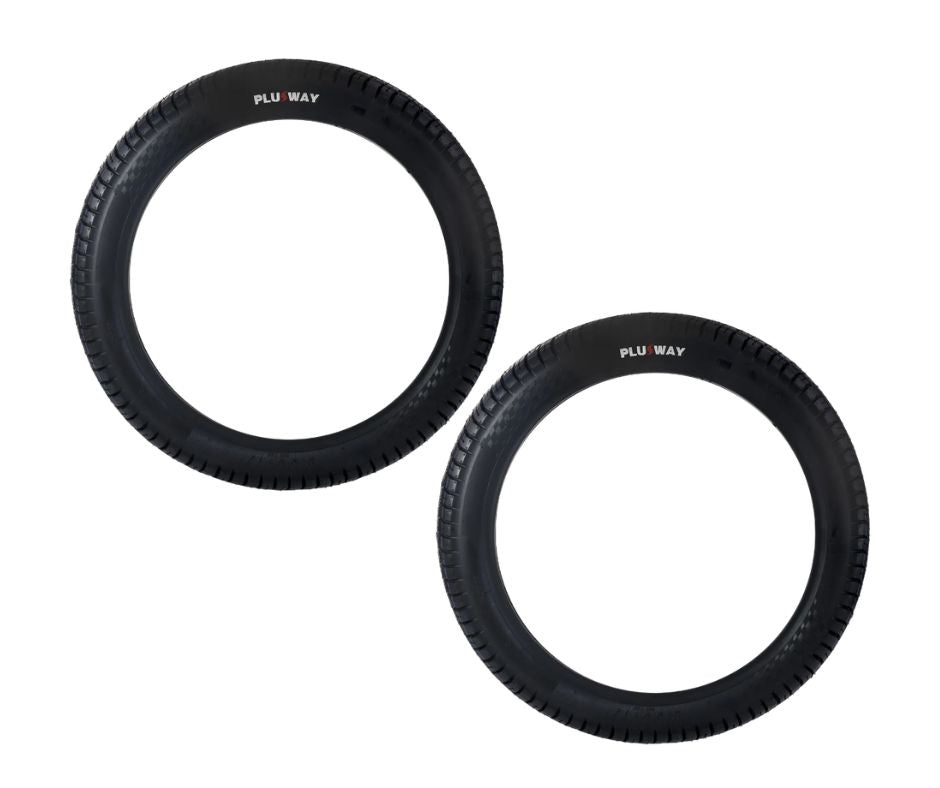 Llanta para Moto 3.00-17 PLUSWAY 53P 8PR PLWA797 TL Paquete de 2