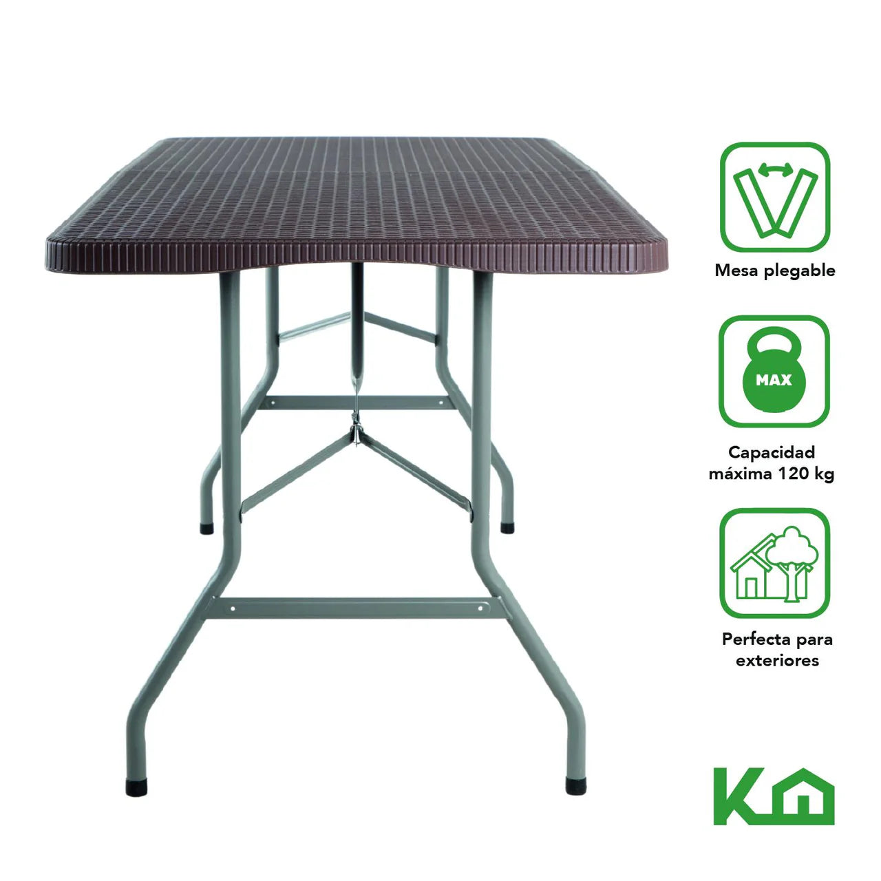 Mesa Plegable Portátil Portafolio Cafe