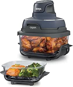 Freidora de Aire Portátil Ninja Crispi 3.7 L Vidrio