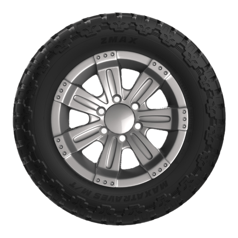 Llantas 35X12.50 R18 ZMAX MAXATRAVES M/T 118Q Paquete de 2