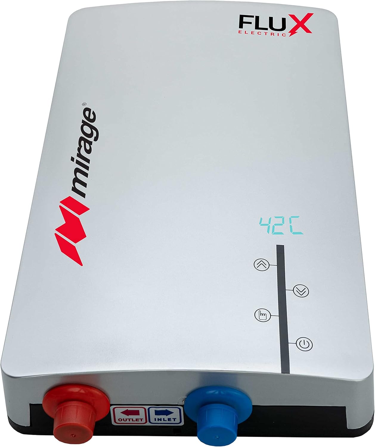 Boiler Eléctrico Mirage MBE081G, eFlux, 7.5 kW, Plata