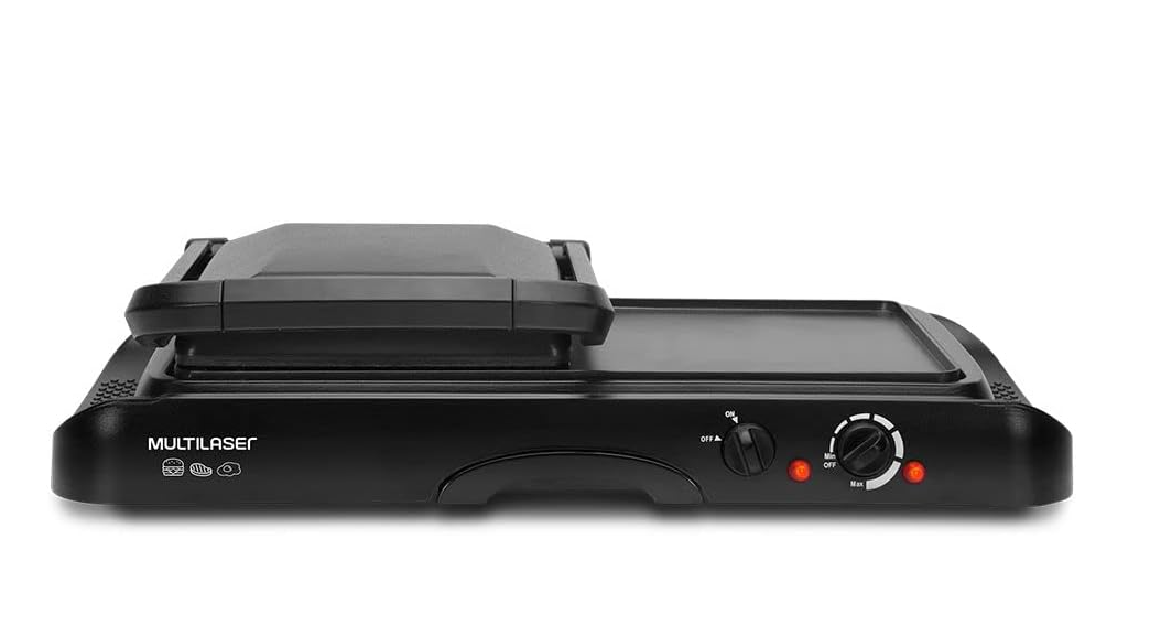 Parrilla y Plancha 2 en 1 127V 1500W