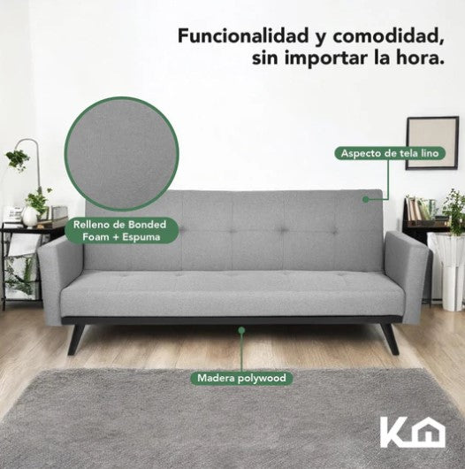Sofá Cama Reclinable Silla Convertible KingsHouse