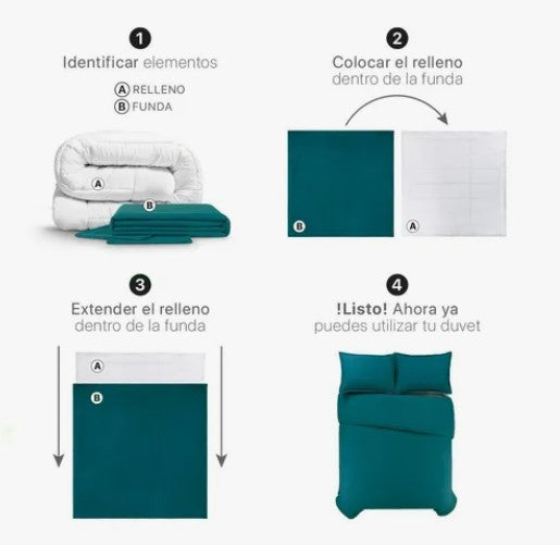 Relleno duvet basico Matrimonial