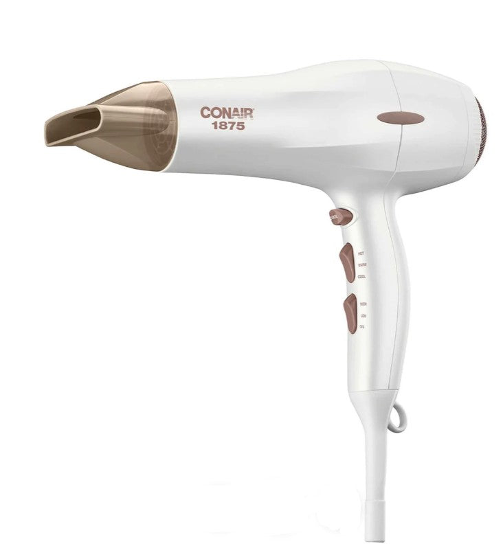 Secadora InfinitiPro by Conair Iónica Turbo Cerámica y Turmalina Blanca