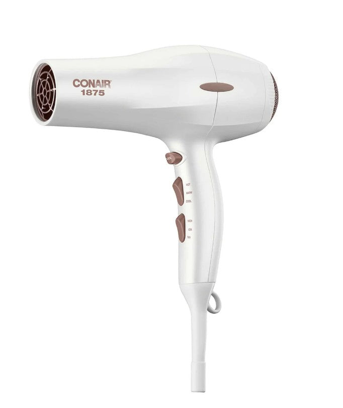 Secadora InfinitiPro by Conair Iónica Turbo Cerámica y Turmalina Blanca