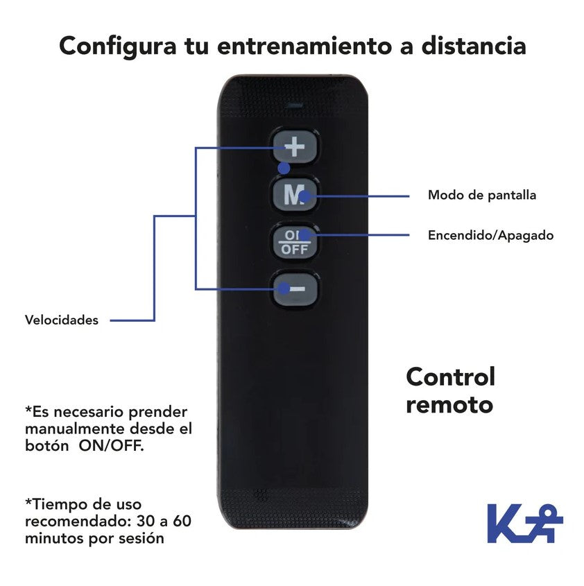 Caminadora Electrica Plegable 1.3 HP Banda Correr