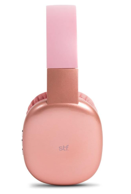 Audífonos Inalámbricos On-ear | Aurum | Función dual, MicroSD Rosa