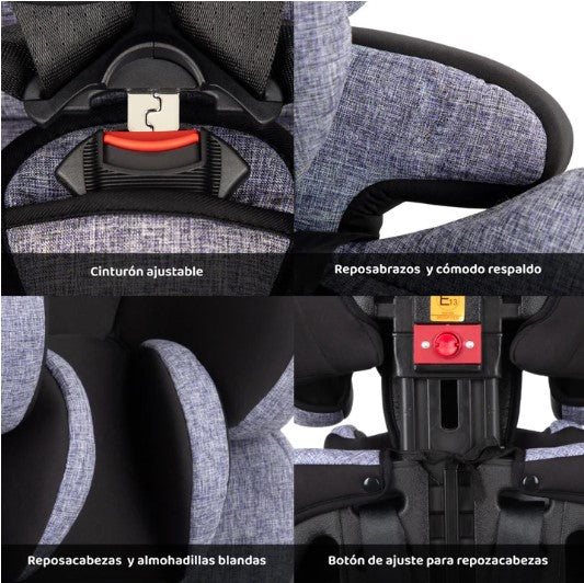 Autoasiento De Seguridad Para Bebe de 9 Meses Para Automovil BAMBY