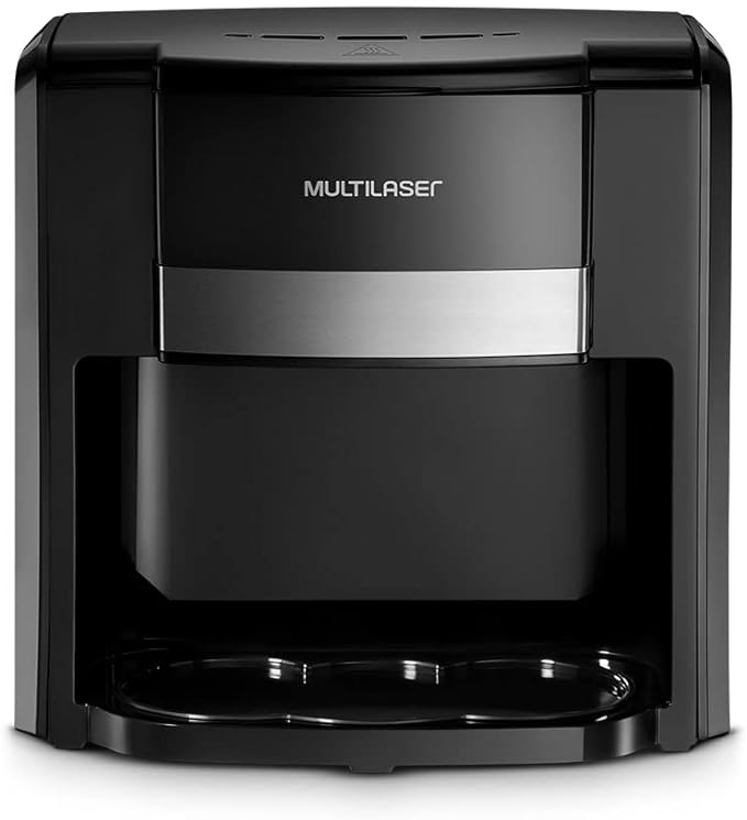 Cafetera compacta Multilaser de doble taza para café molido, con 2 tazas con filtro de 127V