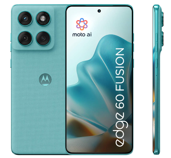 Teléfono Celular Smartphone Motorola Moto Edge 60 Fusion 5G, 8GB RAM, 256GB Color Azul