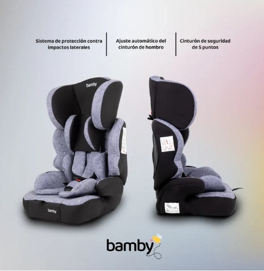 Autoasiento De Seguridad Para Bebe de 9 Meses Para Automovil BAMBY