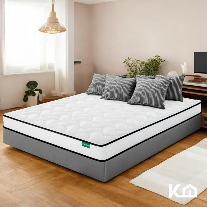 Colchón Matrimonial En Caja De Alto Memory Foam Espuma Kinghouse