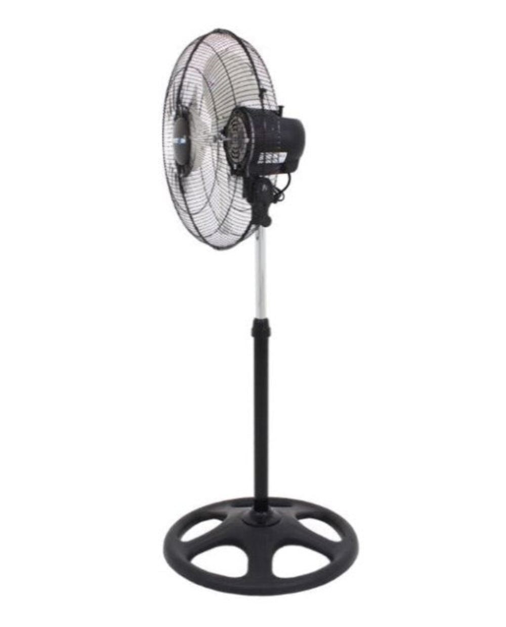 KIT Colchon Matrimonial Alta Densidad Hipoalergenico Antiacaros KingsHouse + Ventilador De Pedestal MYSTORM de 18 Pulgadas