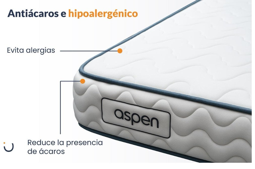 Colchón Individual Bruc Aspen Confort Plus – Máxima Comodidad y Durabilidad
