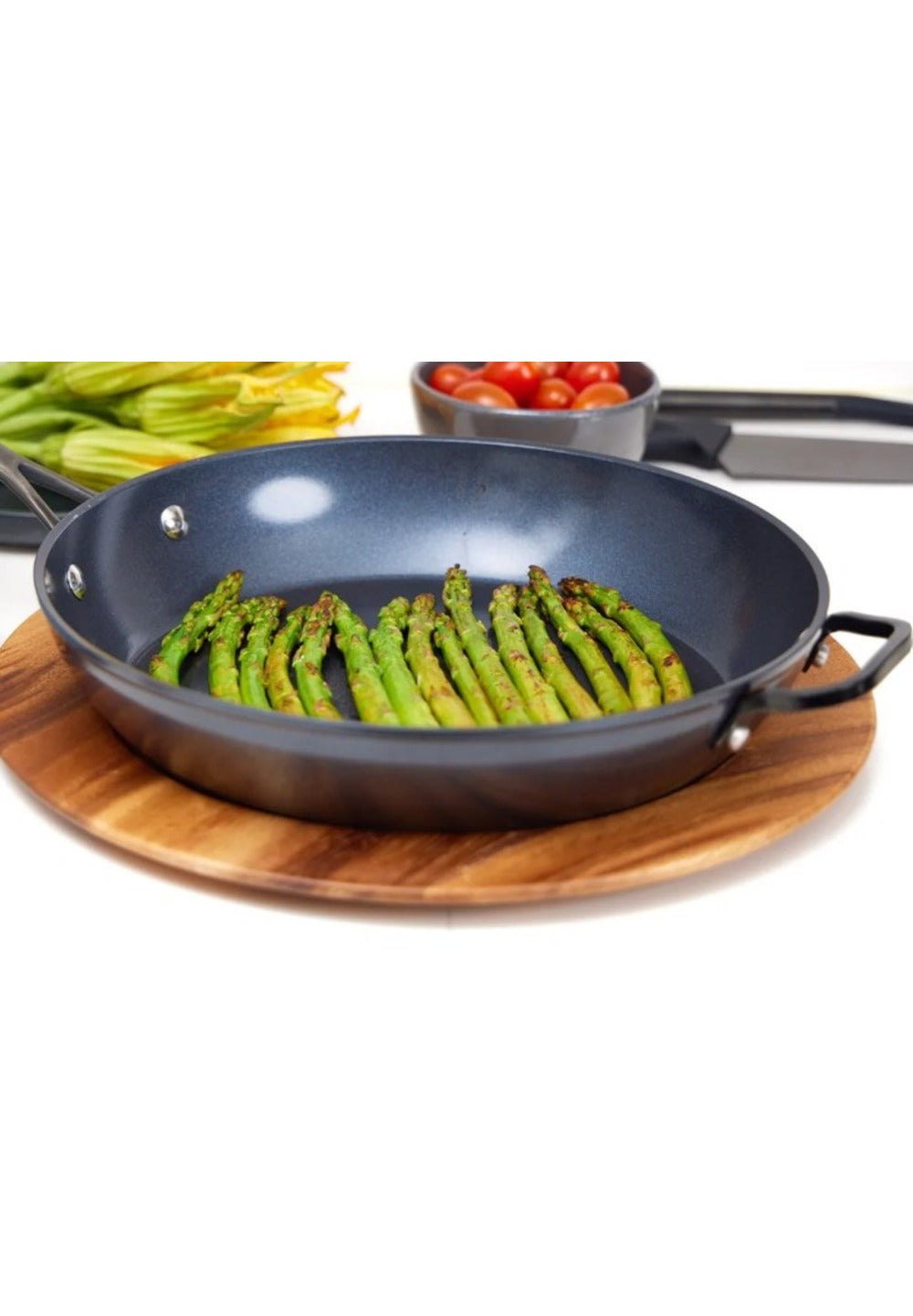 Sartenes Jade Cook 24 Y 28 Cm Jade Black 2 Pack