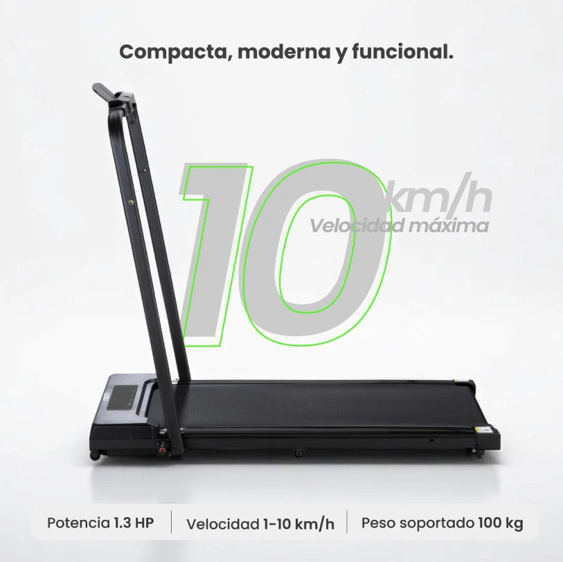 Caminadora Eléctrica Plegable Portátil con Control Remoto