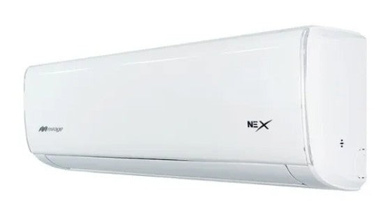 Aire Acondicionada Minisplit NEX con calefacción, 24000 BTU 2 tonelada 220 V, R410a 12 SEER Color Blanco.