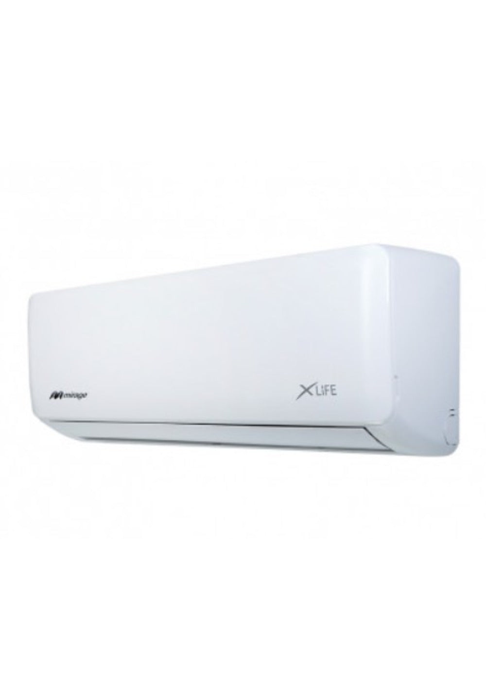 Aire acondicionado Mirage Mini Split ON/OFF XLIFE Blanco Solo Frío 18,000 BTU, 220 V, R410a, 12 SEER series - Solo Enfriamiento, Gas R410a