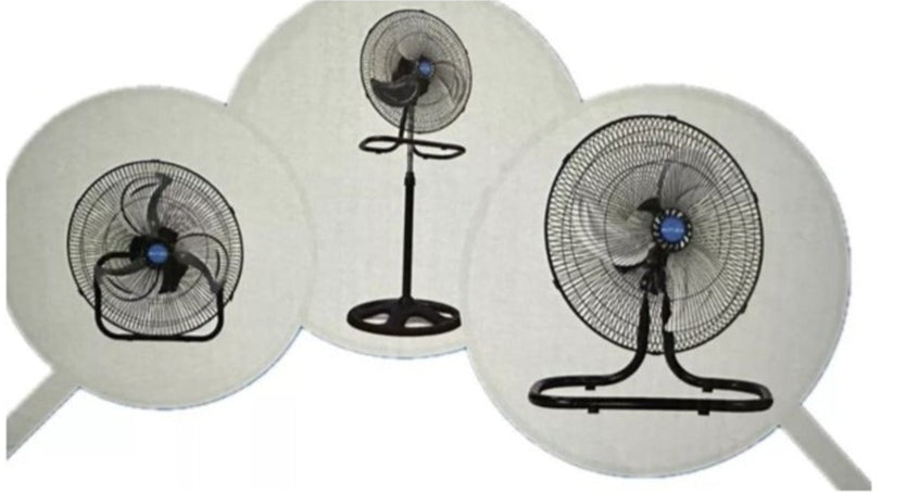 Pack de 2 Ventiladores De Pedestal ANTEK 95W18 Pulgadas 3 En 1