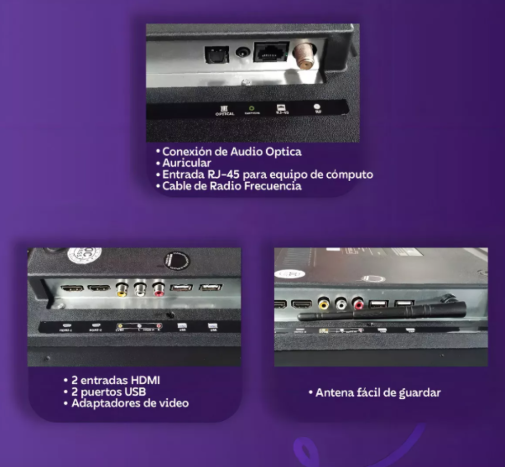 Pantalla Smart TV 43'' Full HD LED