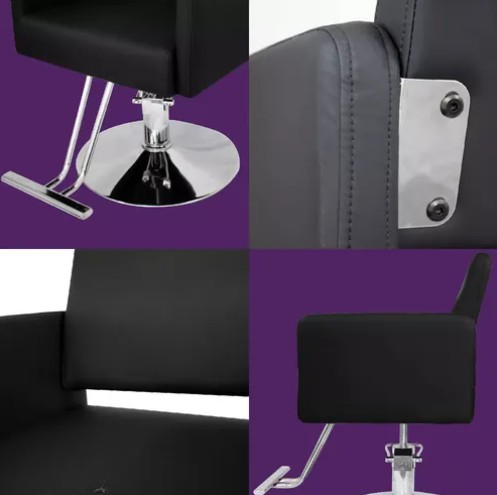 Silla Barberia Hidraulico Altura Ajustable