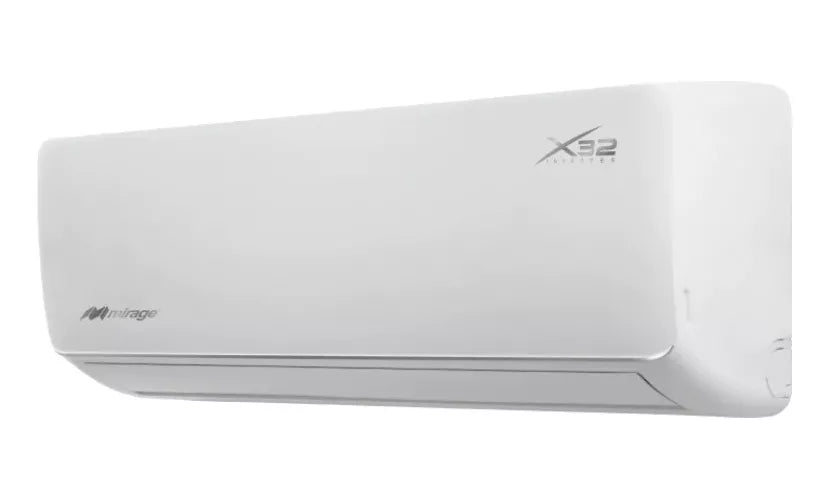 Aire Acondicionado Mirage Mini split inverter X32 17 SEER solo frío, 1 tonelada 220 V, GAS R32.