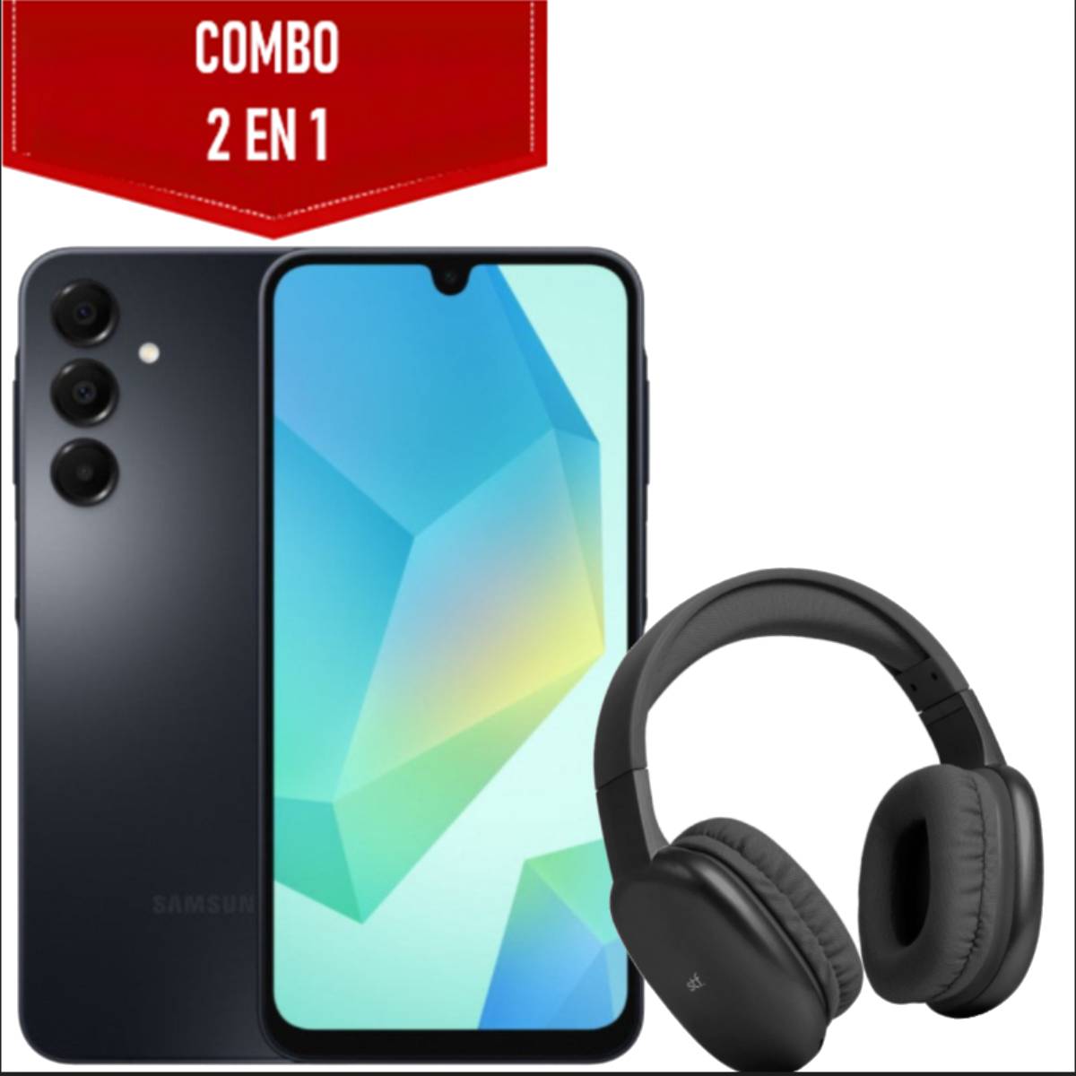 Combo Samsung Galaxy A16 128GB 6GB RAM + Audífonos