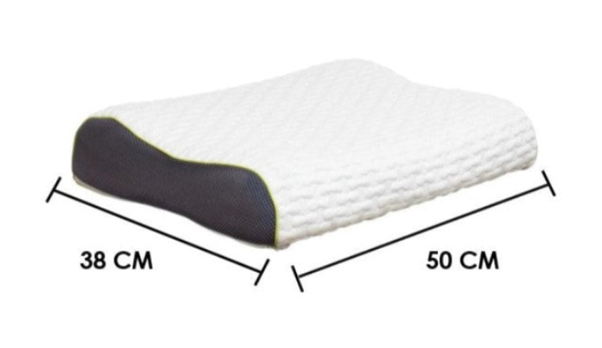 Set Colchon Matrimonial Essential Memory Foam Colordreams + Almohada Ortopédica Cervical Super Visco Blanca