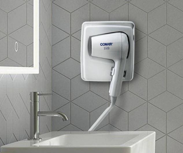 Secadora de Cabello para Pared CONAIR Blanca MK