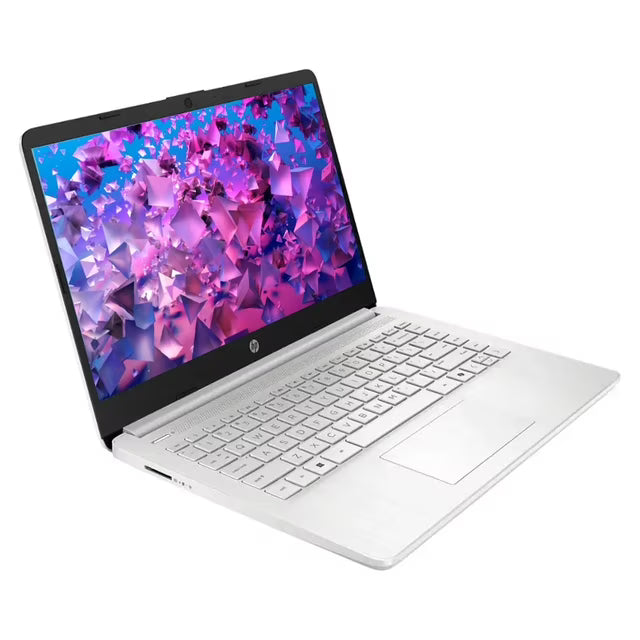 LAPTOP HP 14in Intel N150, 4GB RAM, 128GB SSD, Plata, Windows 11 Home S