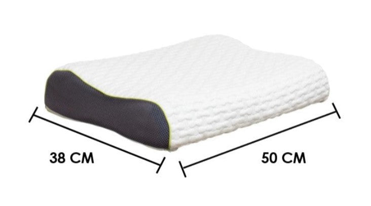 Combo Colchon Matrimonial Blanco De Alta Densidad, Antiacaros e Hipoalergenico + Almohada Ortopédica Cervical Fresh Gel