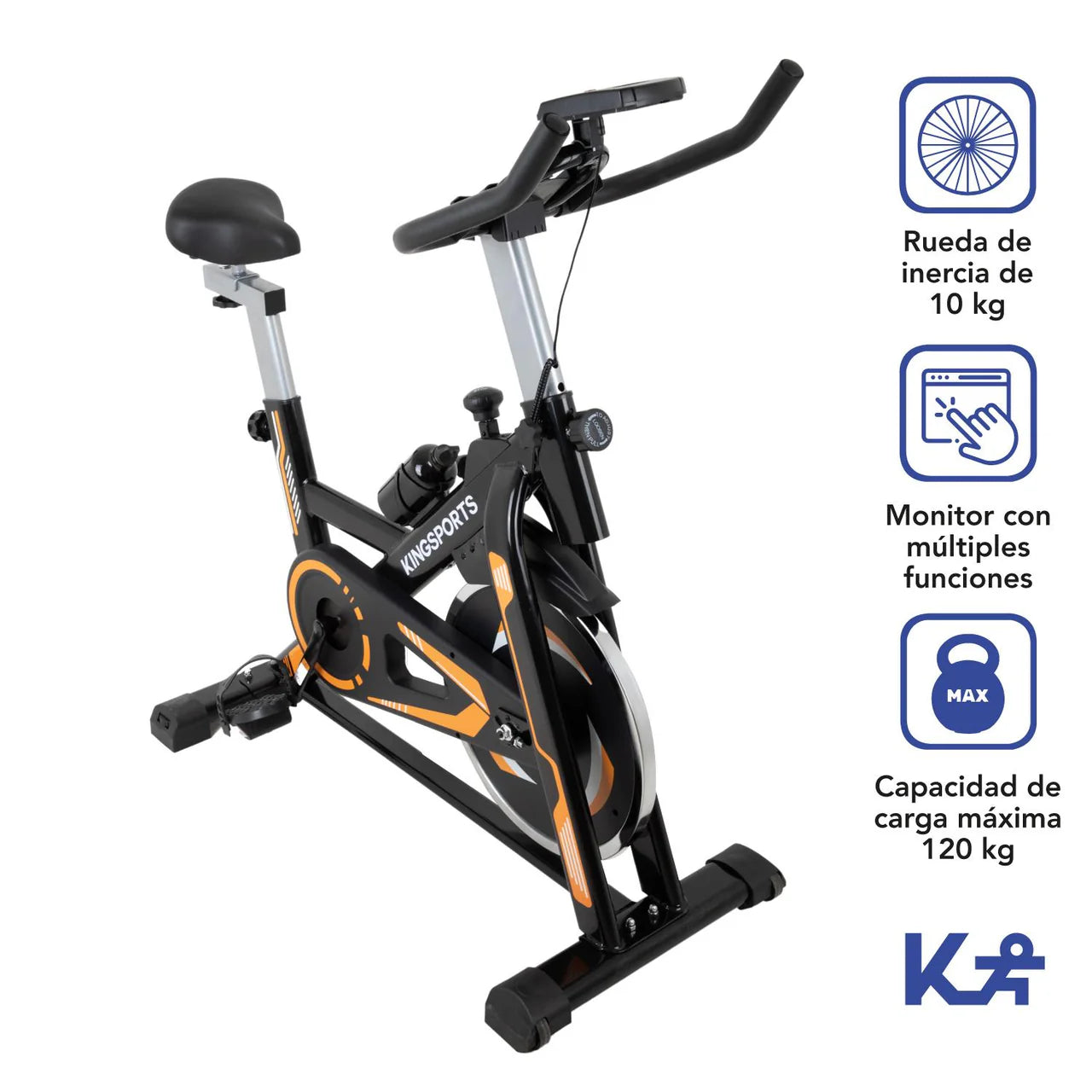 Bicicleta Estática Para Spinning Cardio Fitness