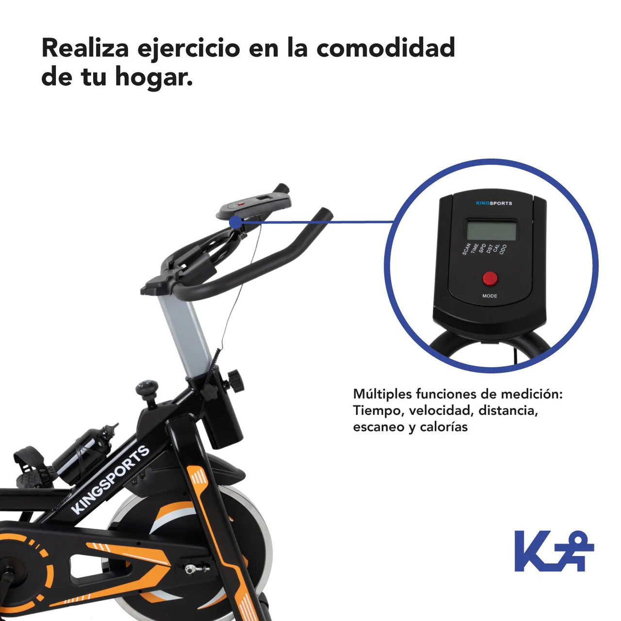 Bicicleta Estática Para Spinning Cardio Fitness