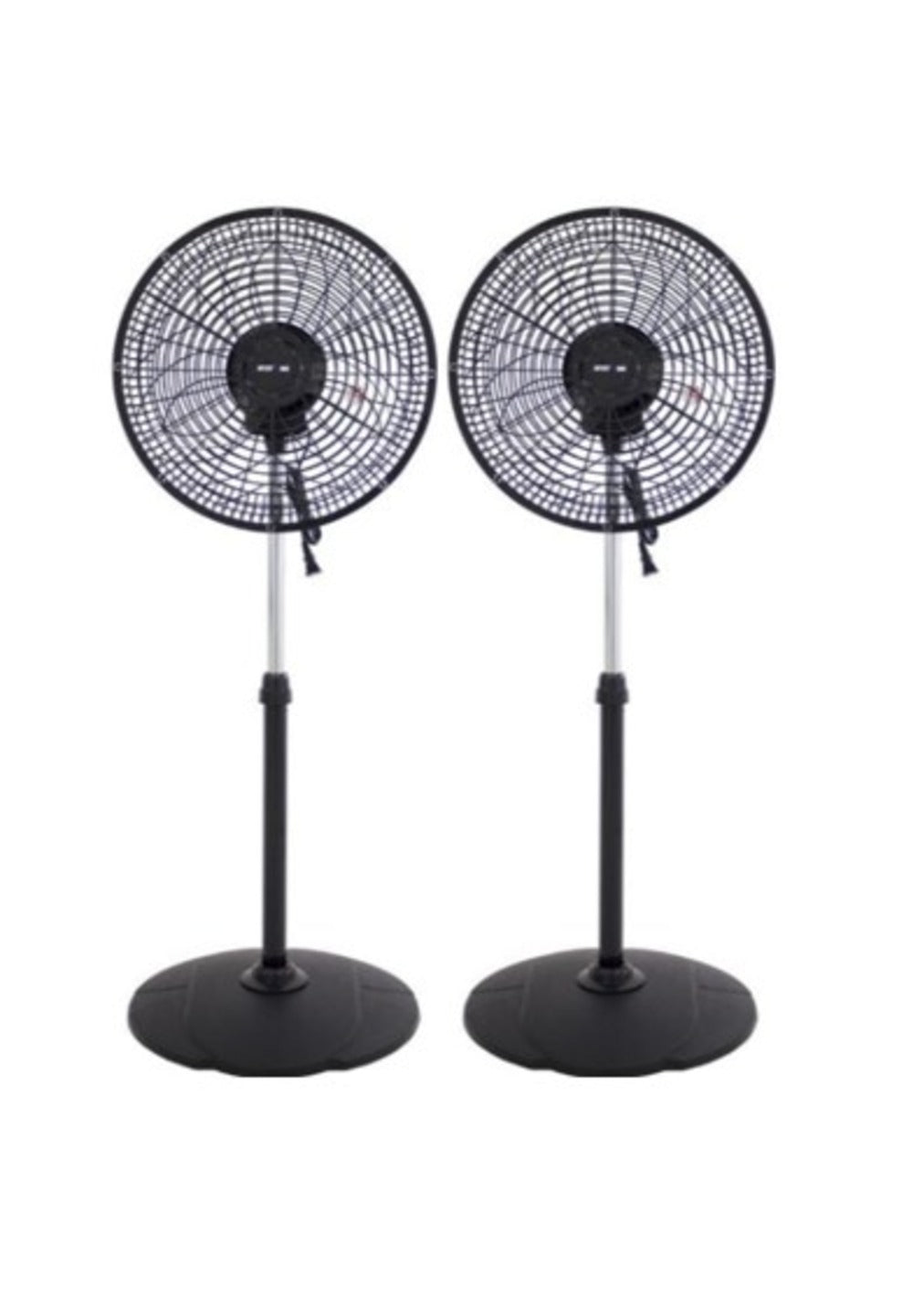 Pack de 2 Ventiladores De Pedestal MYSTORM de 16 Pulgadas