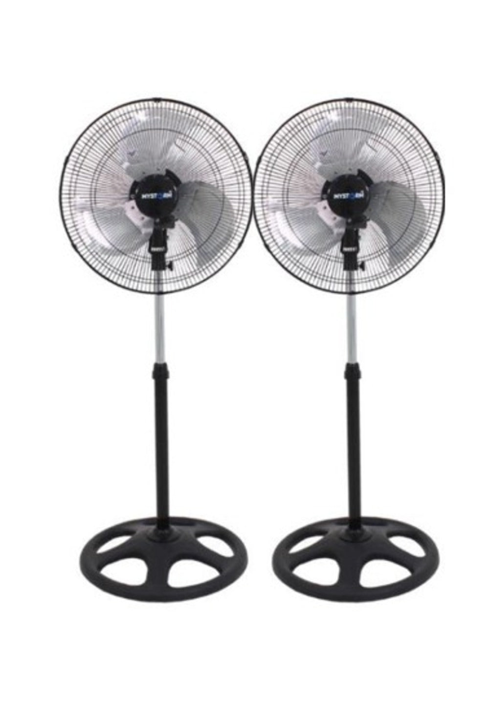 Pack de 2 Ventiladores De Pedestal MYSTORM de 18 Pulgadas