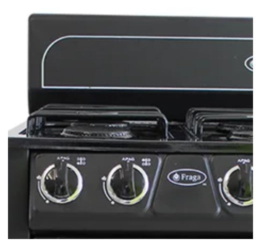 ESTUFA 4 QUEMADORES NEGRO FRAGA P225