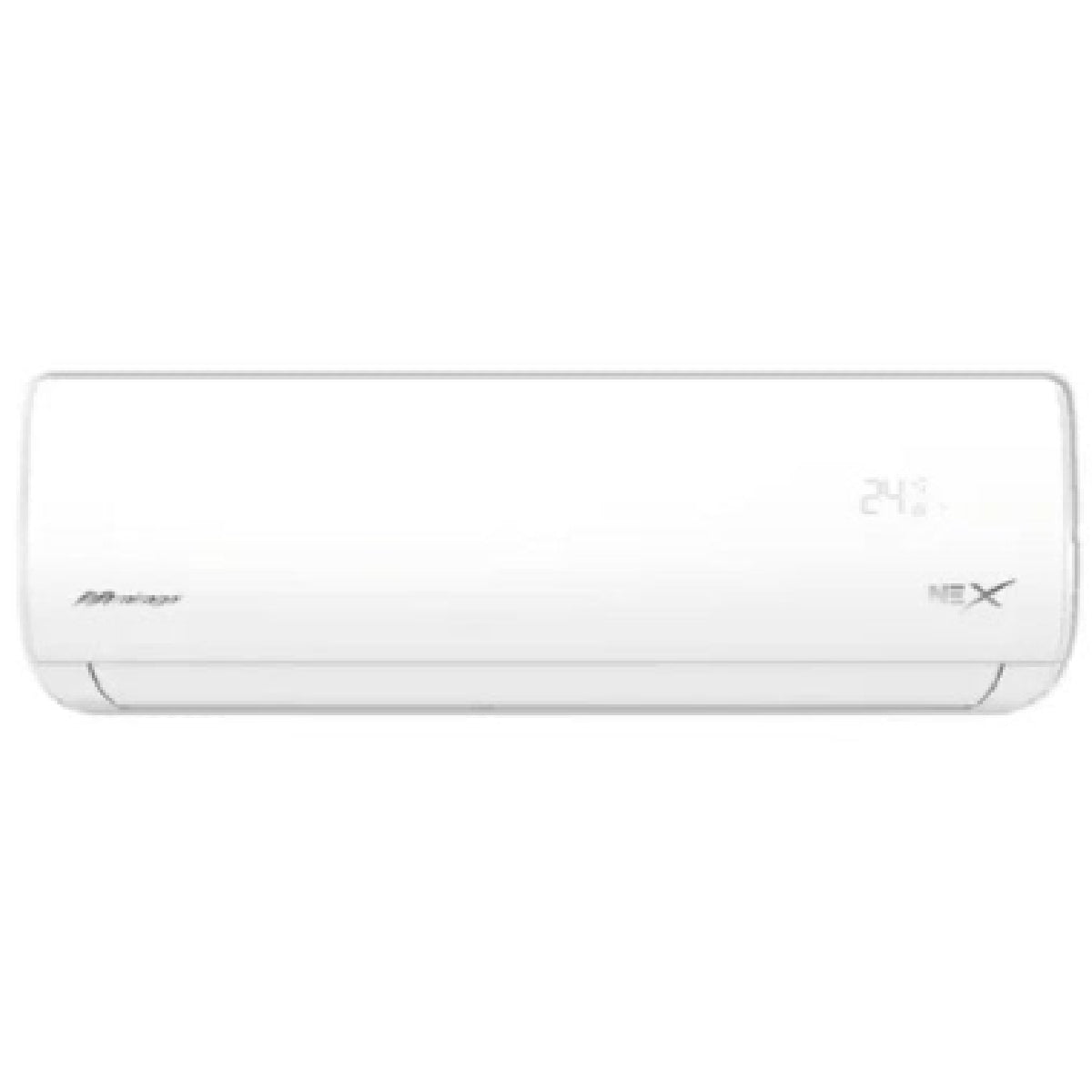 Aire Acondiconado Mirage NEX con calefacción, 12000 BTU, 1 tonelada 115 V, R410a 12 SEER, Color Blanco.