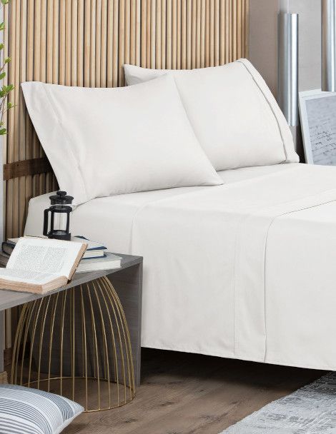 Combo Colchon Matrimonial Hipoalergenico con Juego de Sábanas Microfibra Ultrafina