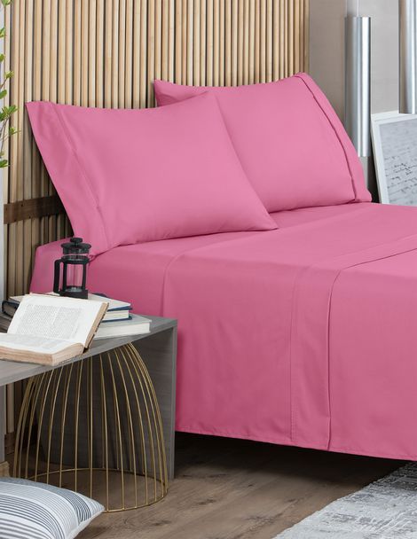 Combo Colchon Matrimonial Hipoalergenico con Juego de Sábanas Microfibra Ultrafina