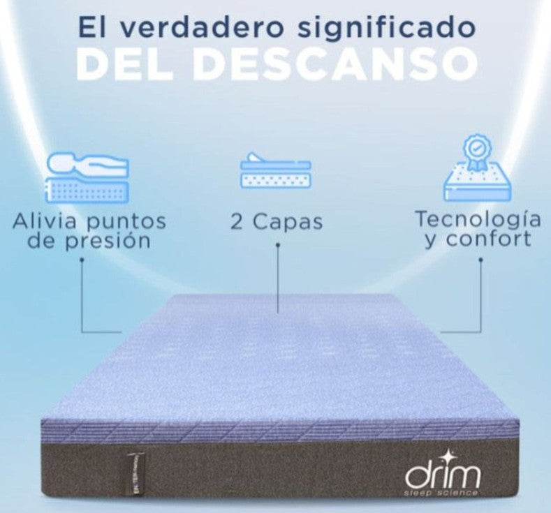 Combo 2 Colchones EIN2TEIN Matrimonial con Individual