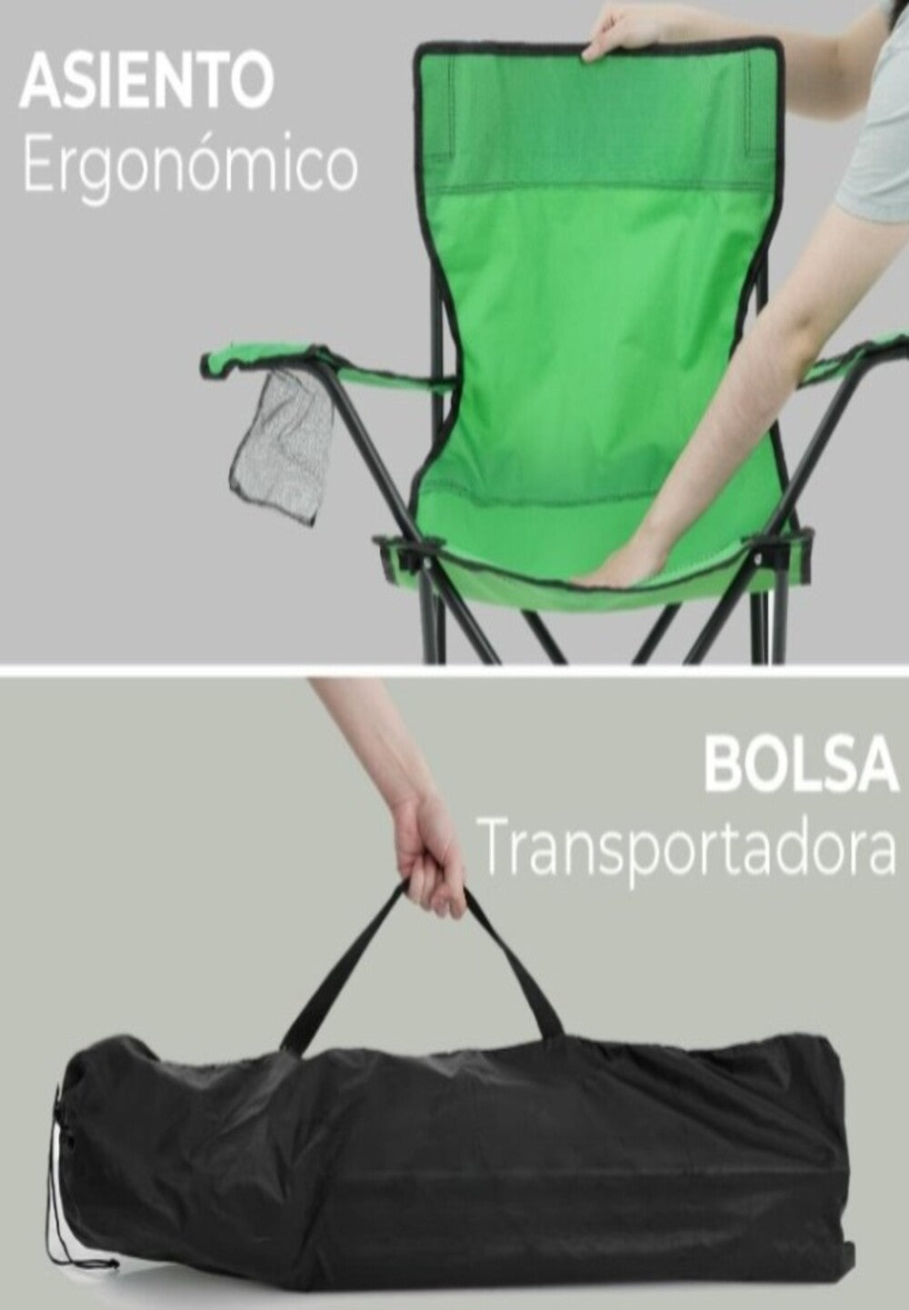 Combo Mesa plegable + Sillas para Exteriores